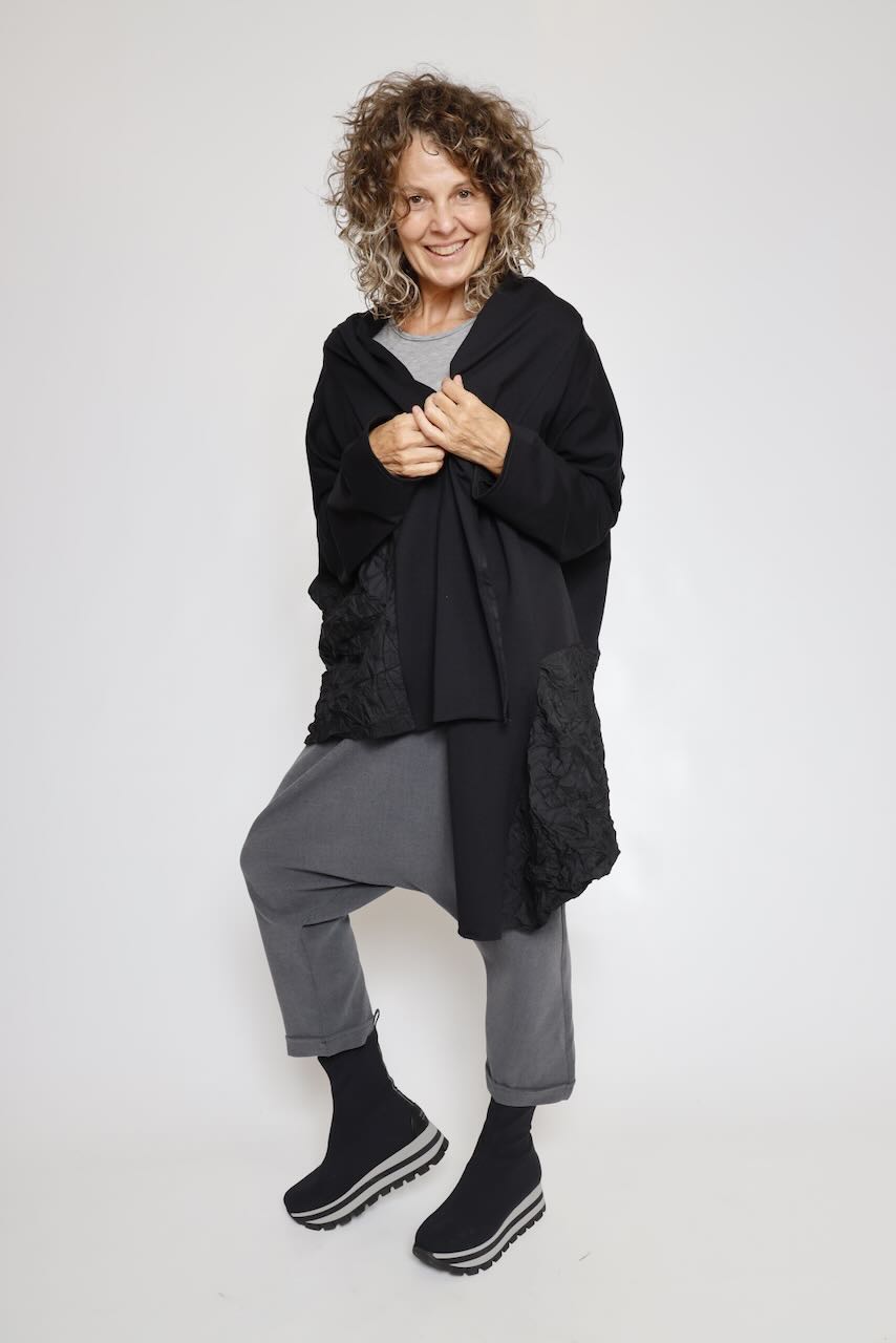 PANTALON GRIS TIRO CAIDO ORIME