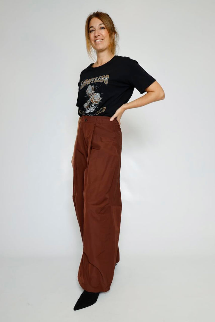 CAMISETA ESTAMPADA Y CON PEDRERIA 64-8080