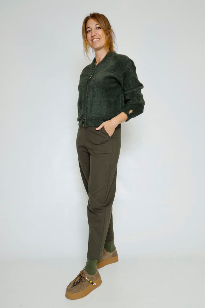 CHAQUETA CORTA SUAVE VERDE BENTO.5002612