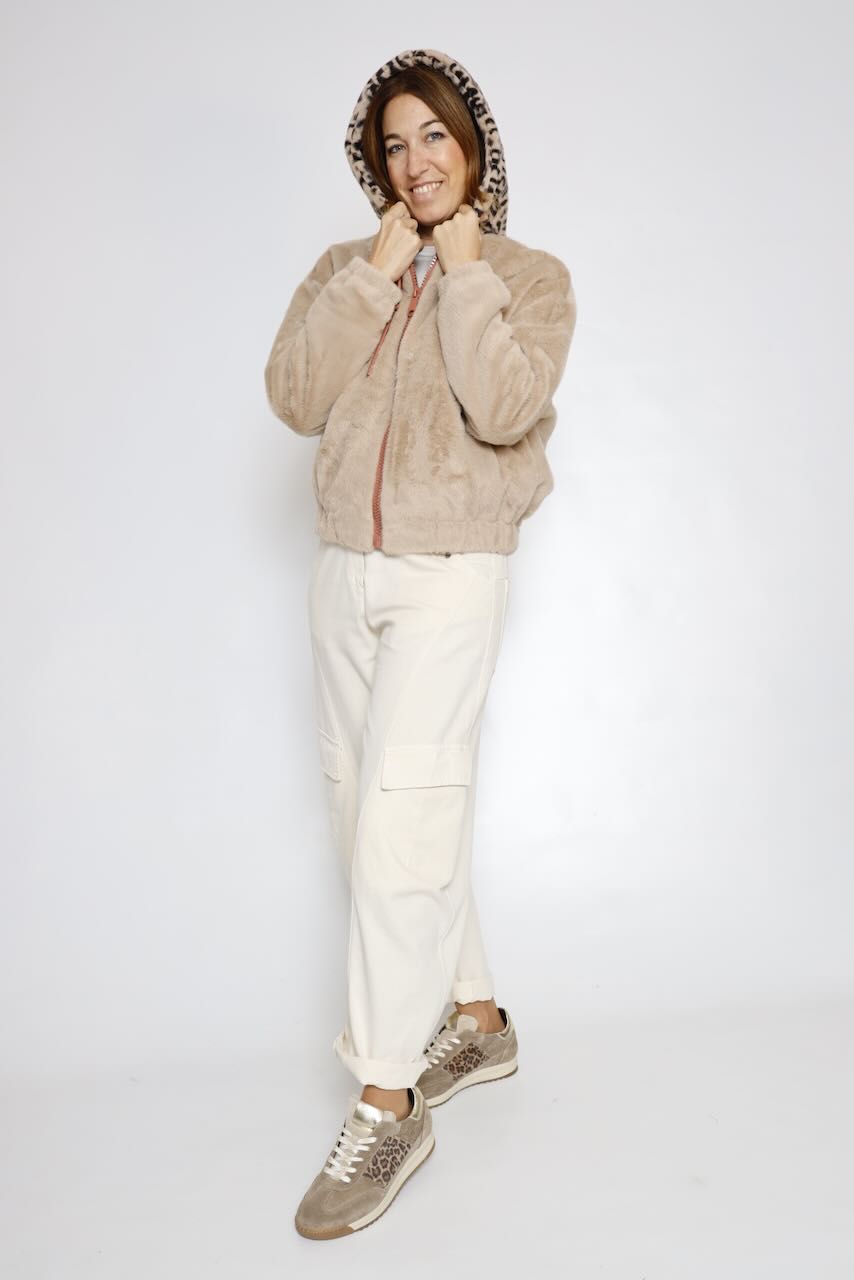 CHAQUETA SUAVE BEIGE ORI.7002612