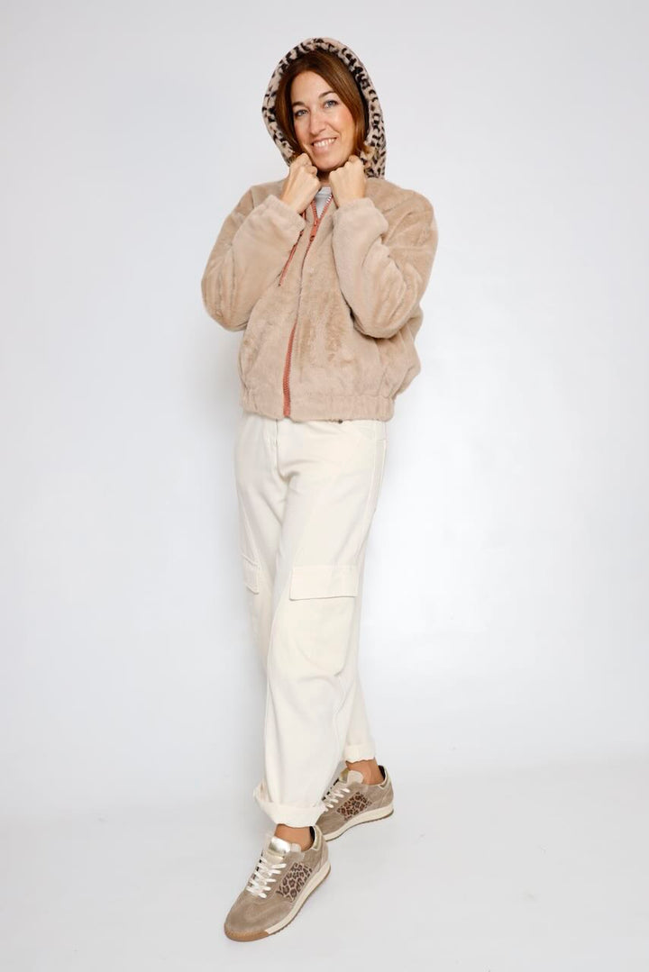 CHAQUETA SUAVE BEIGE ORI.7002612