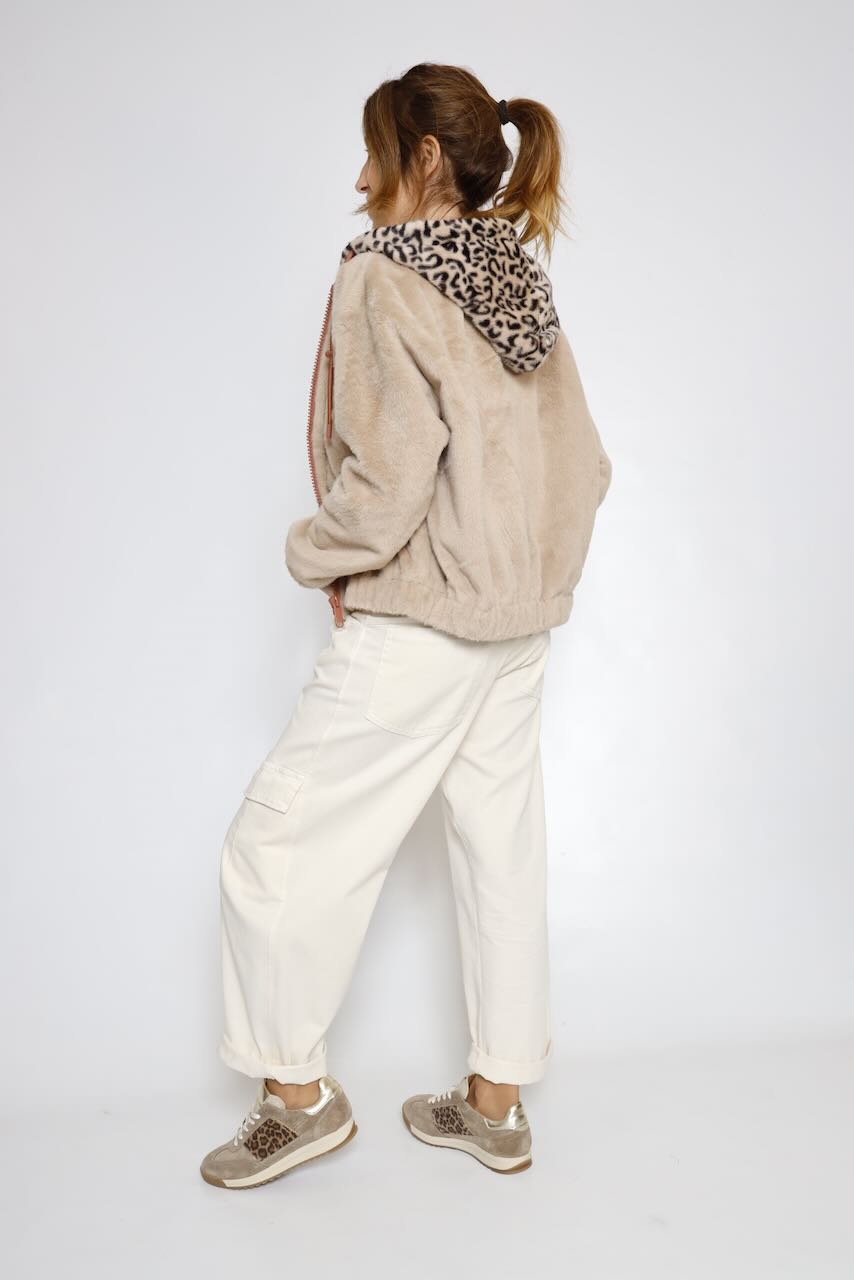 CHAQUETA SUAVE BEIGE ORI.7002612