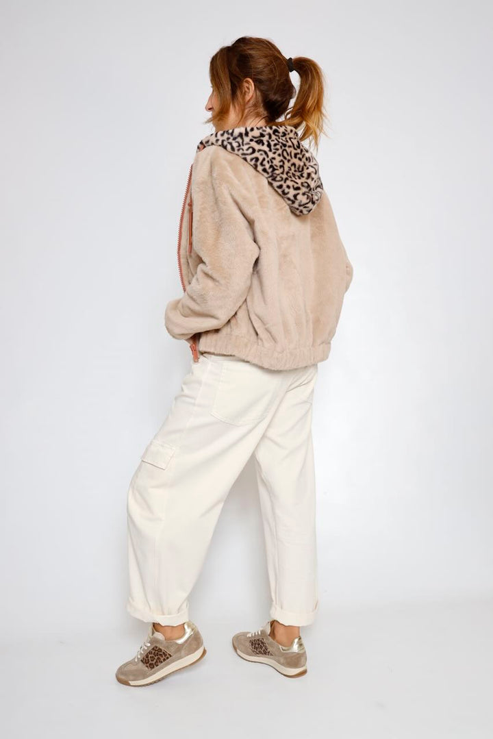 CHAQUETA SUAVE BEIGE ORI.7002612