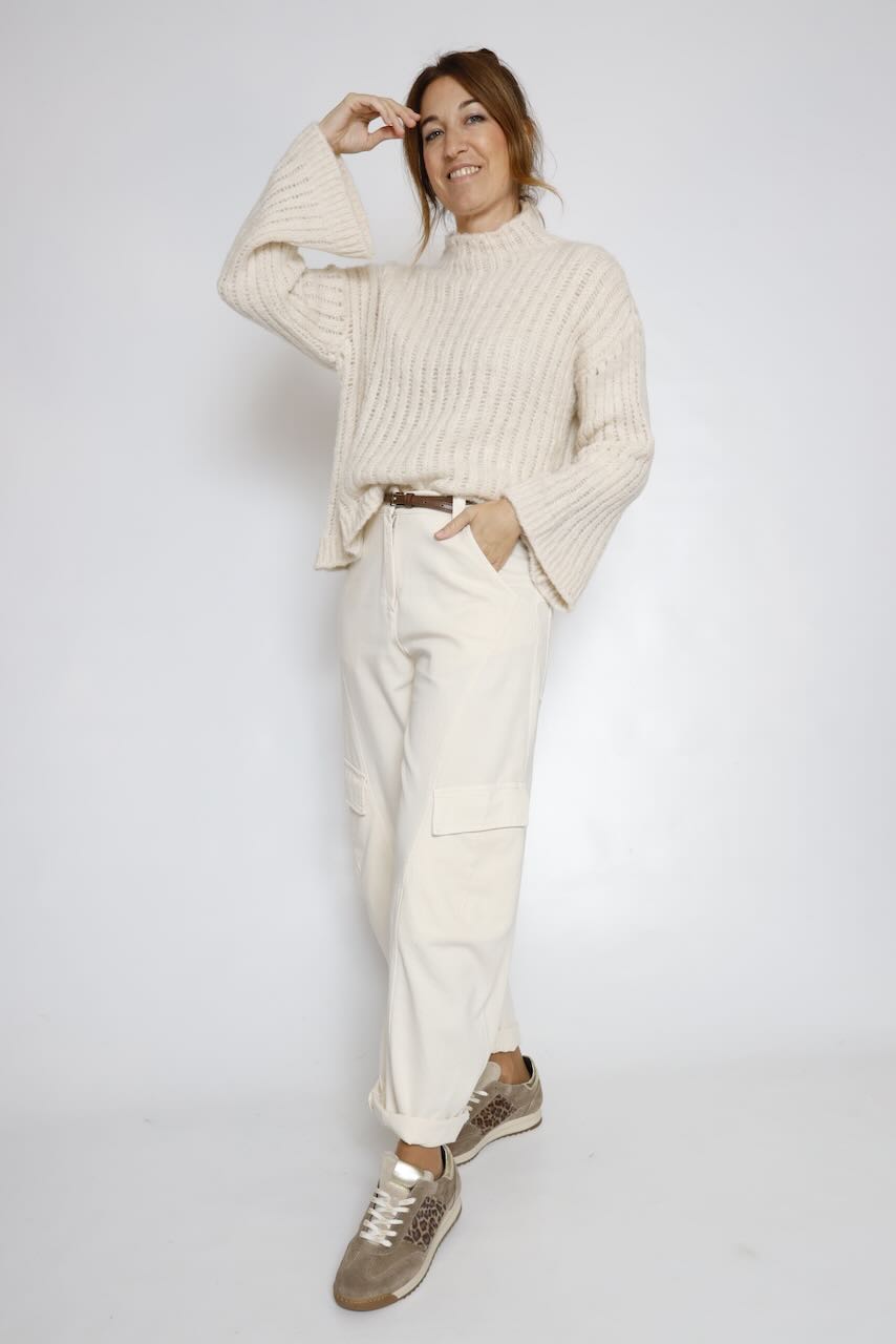 JERSEY TACTO ULTRASUAVE LATTE 62P81026
