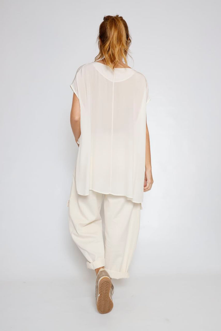 BLUSA/LARGONA P26AN003-LATTE