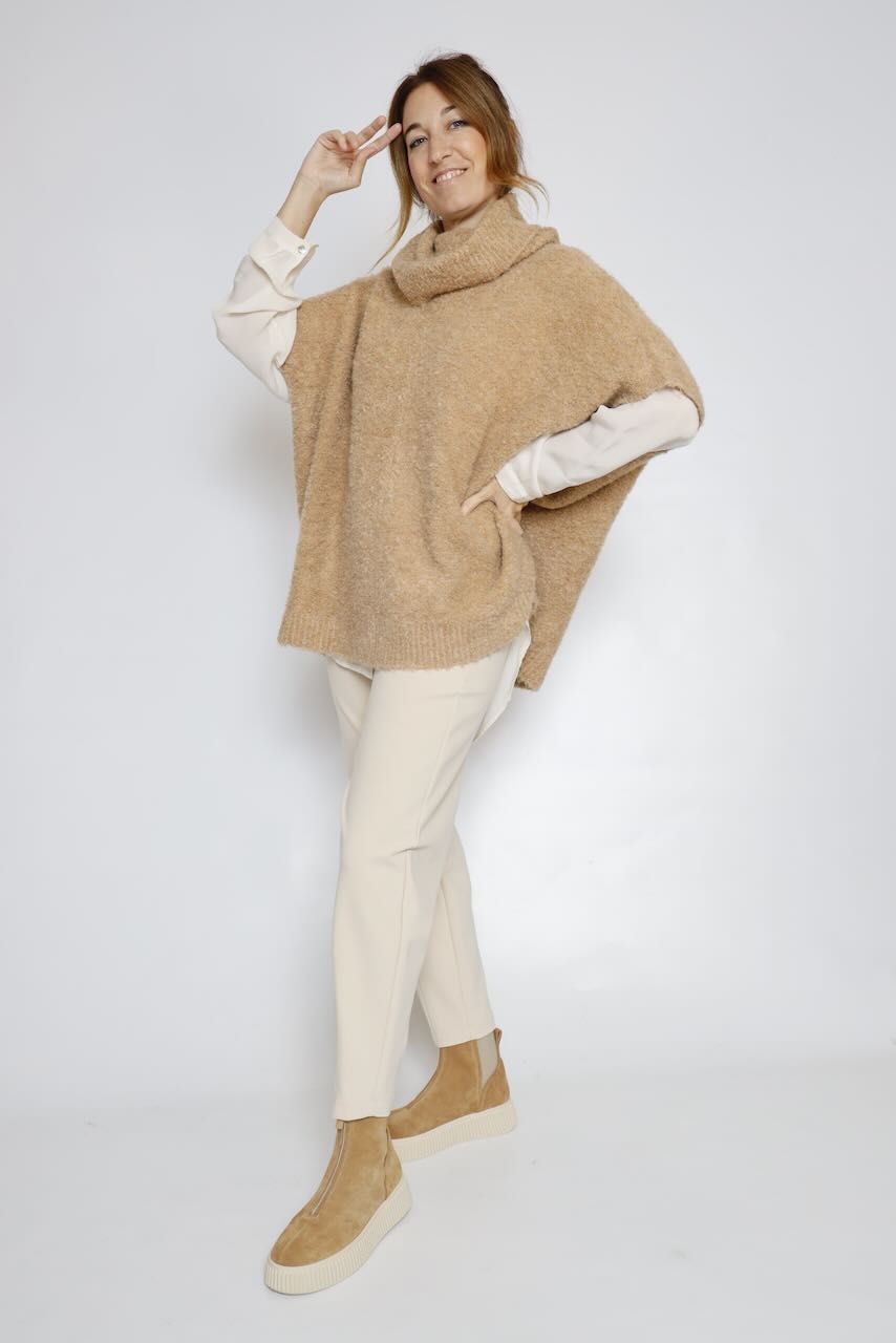CAMISA OVER P26AN105-LATTE