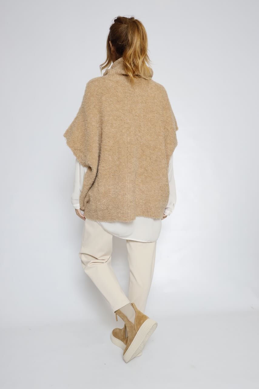CAMISA OVER P26AN105-LATTE
