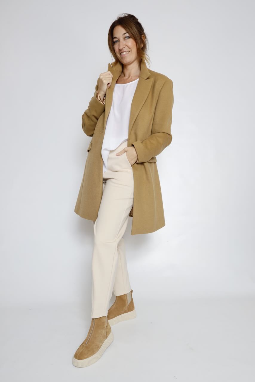 BLUSA/ LARGONA P25AN127-BLANCO