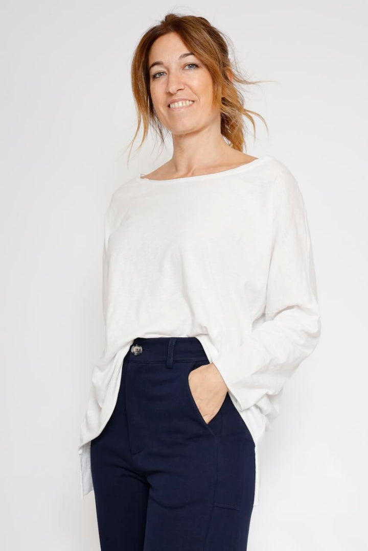 CAMISETA OVERSIZE LATTE A26GA401