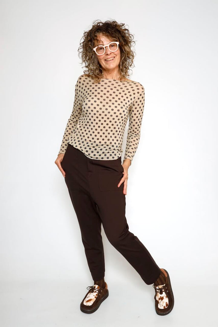 PANTALON MARRON A26ES239