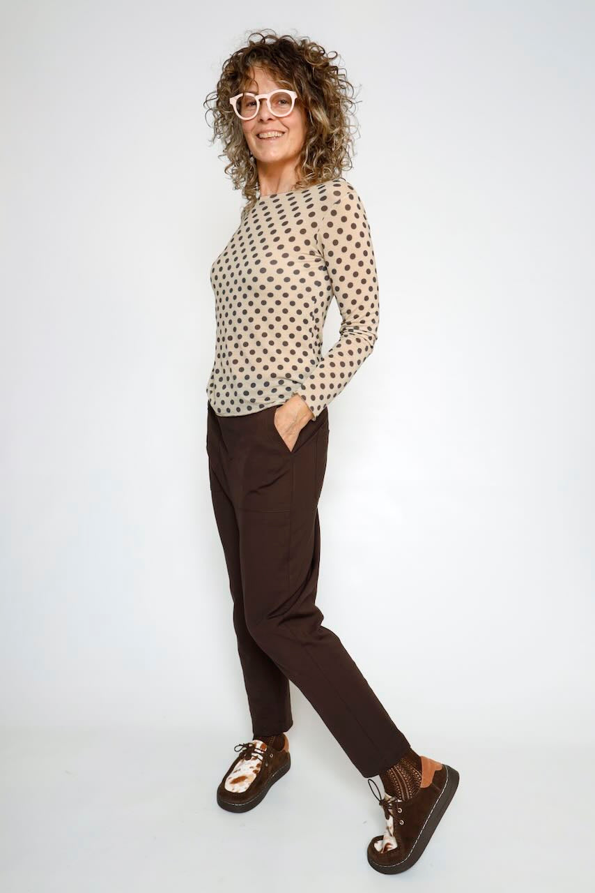 PANTALON MARRON A26ES239