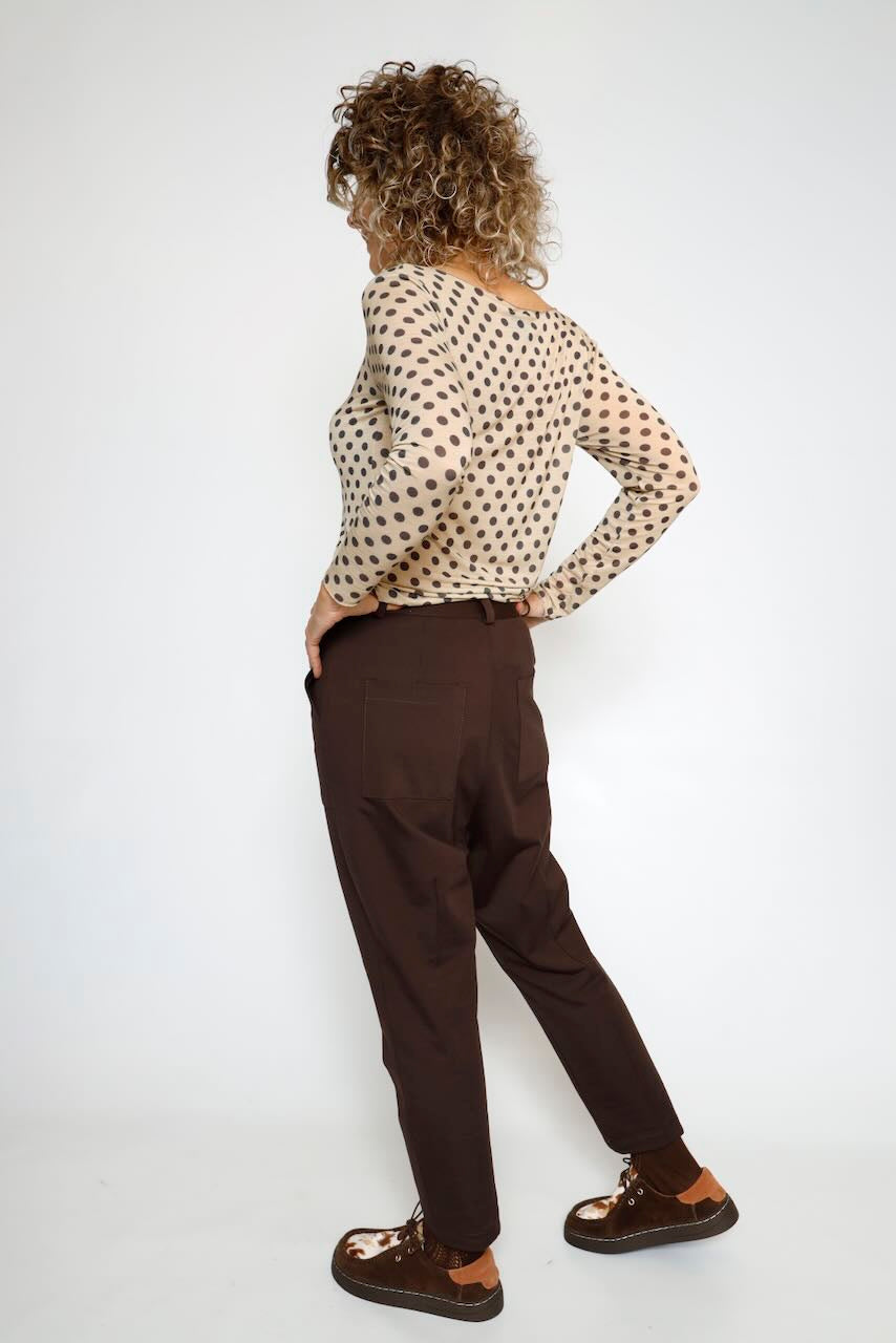 PANTALON MARRON A26ES239
