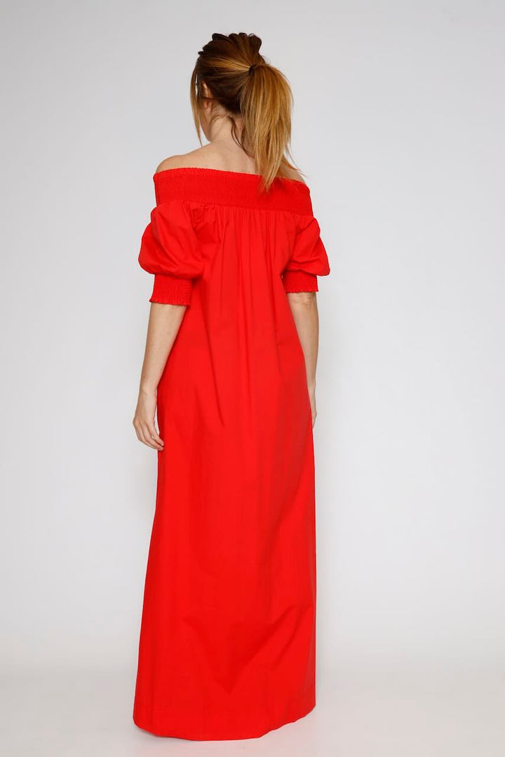 VESTIDO QP9SB13-ROJO