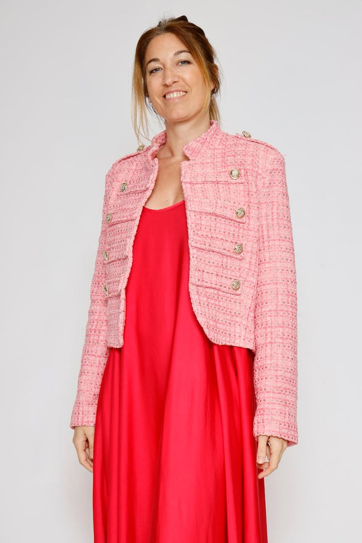 CHAQUETA 26B4327-ROSA