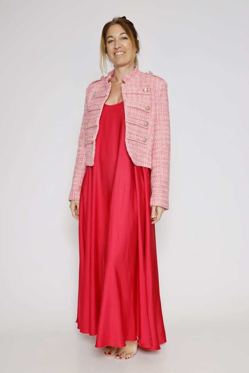 CHAQUETA 26B4327-ROSA