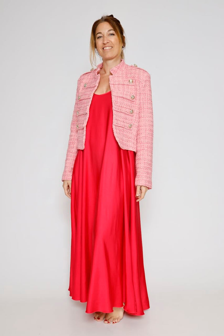CHAQUETA 26B4327-ROSA