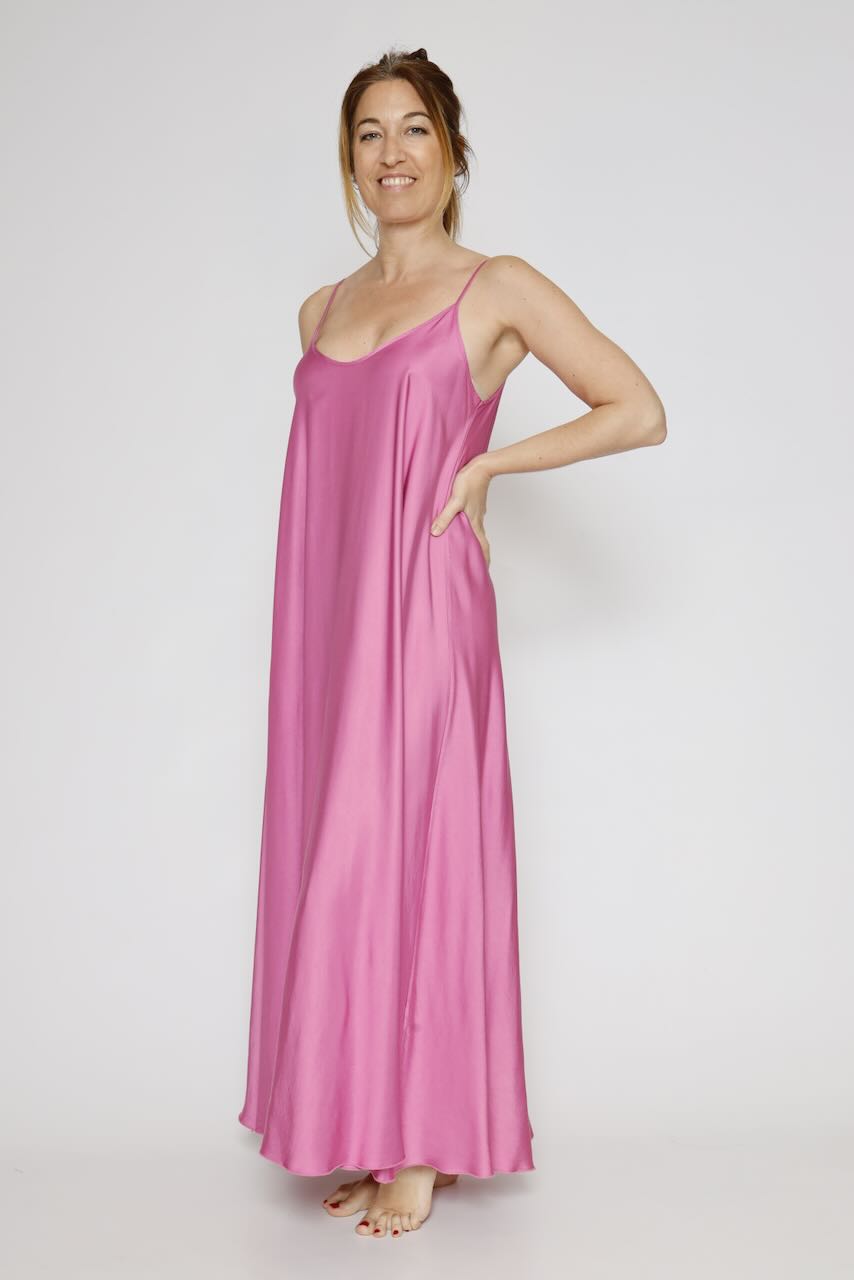 VESTIDO RP9AR21-FUCSIA