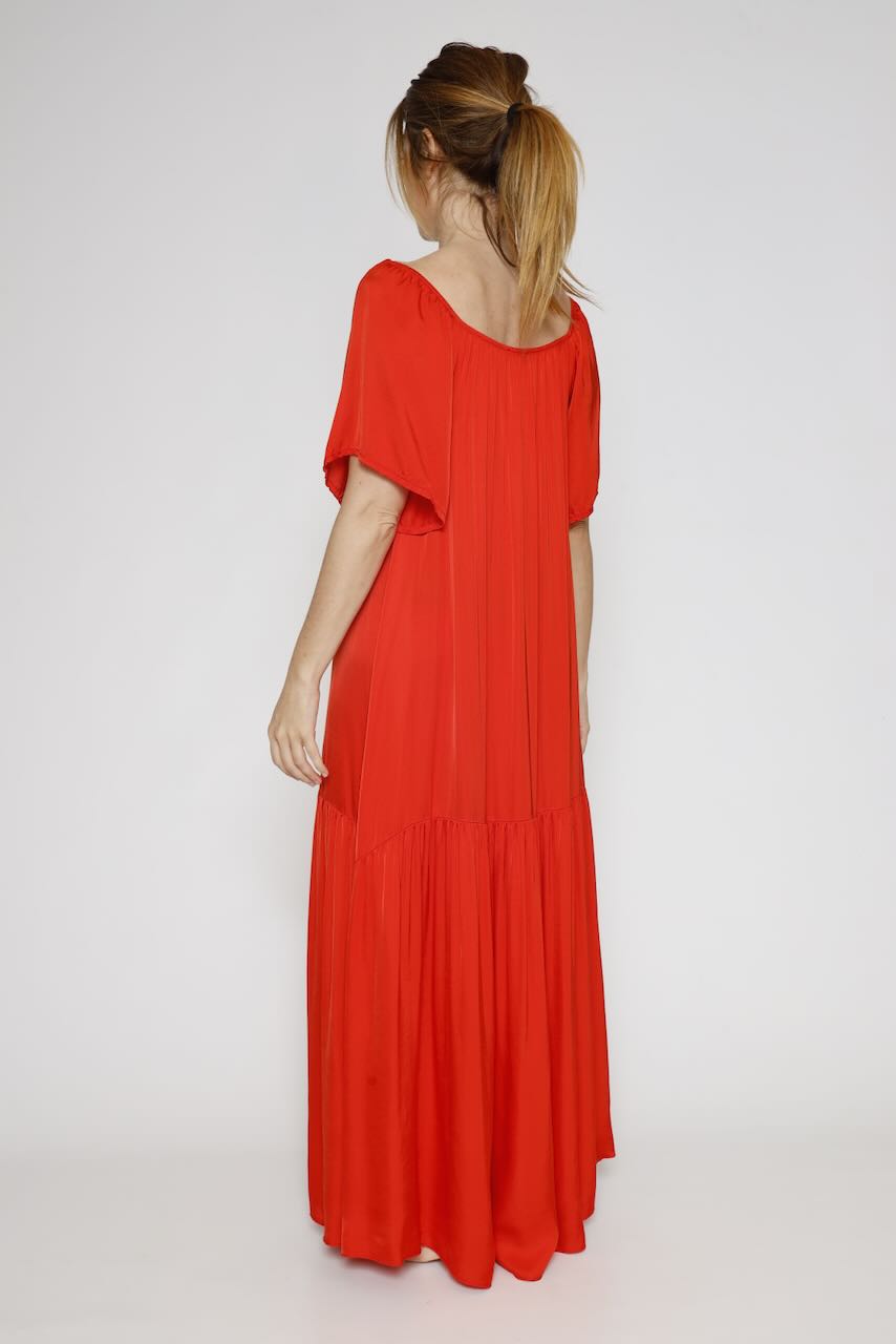 VESTIDO BY10273-ROJO