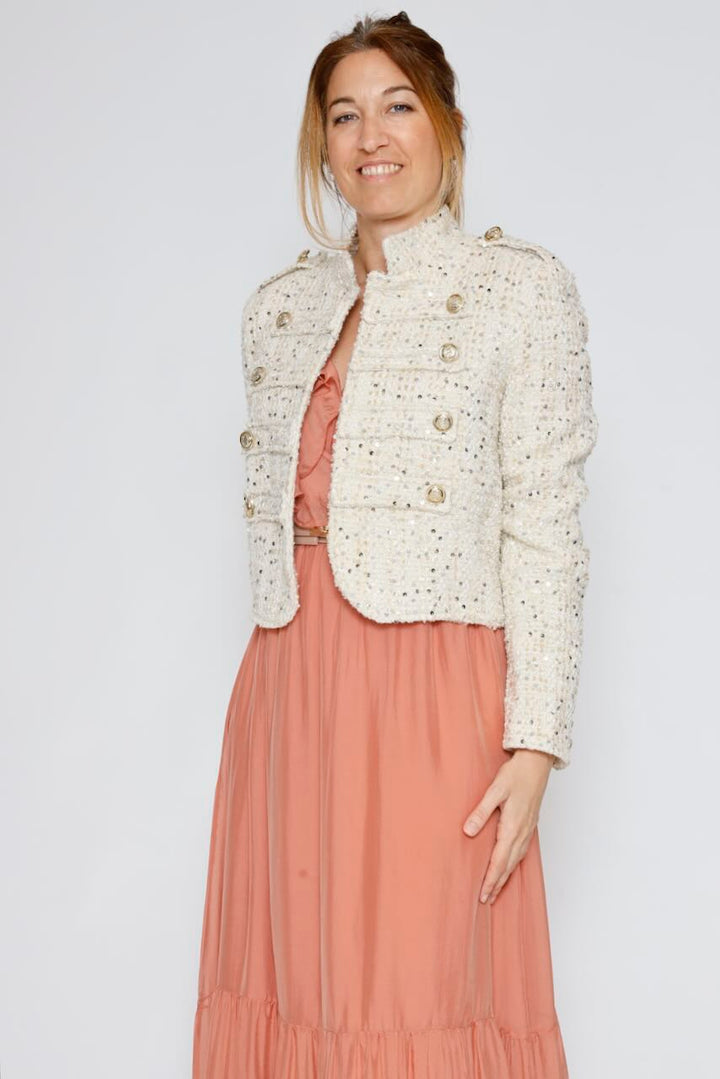 CHAQUETA 26B4327-LATTE