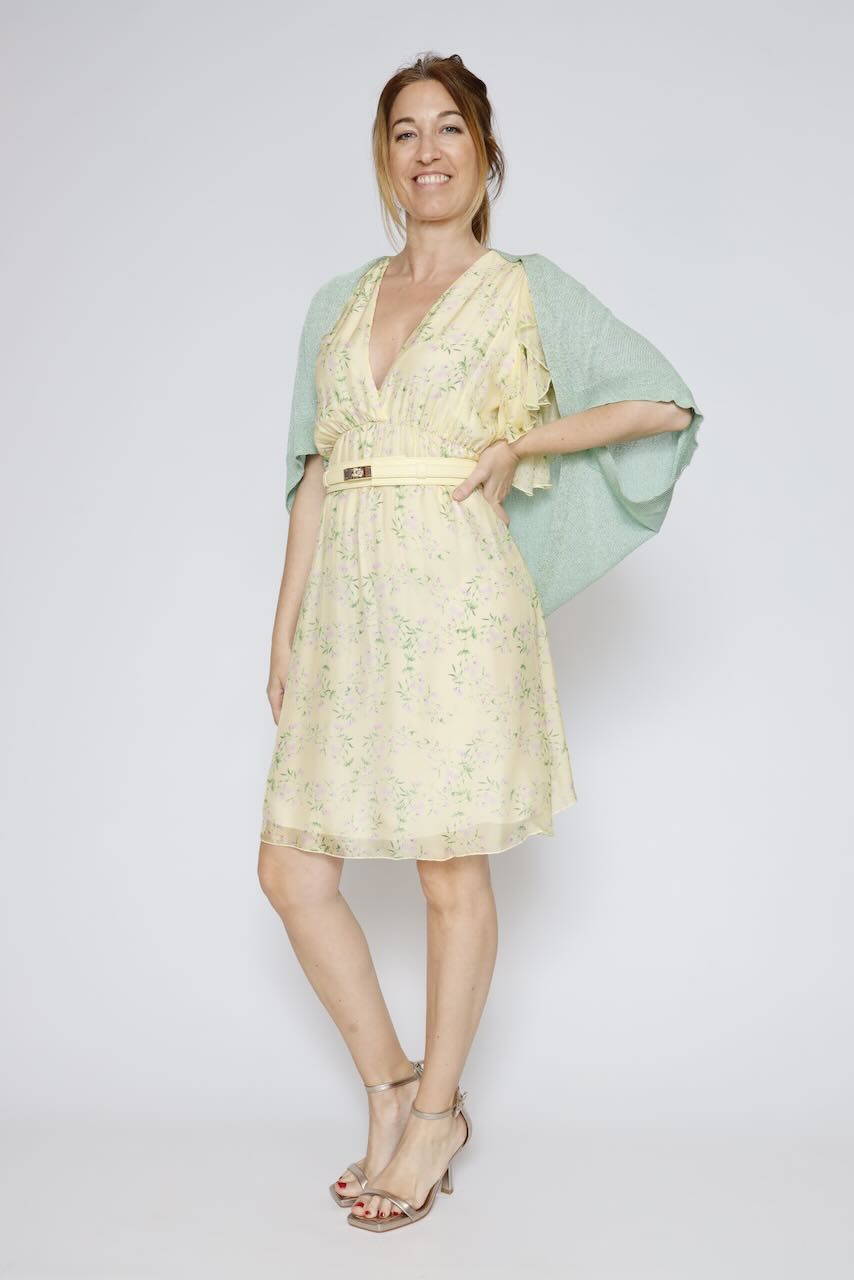 VESTIDO BY10224-AMARILLO