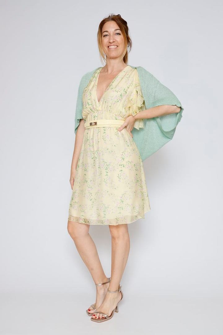 VESTIDO BY10224-AMARILLO
