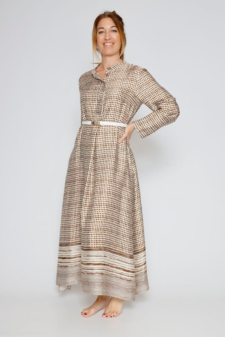 VESTIDO P26YW602-MARRON