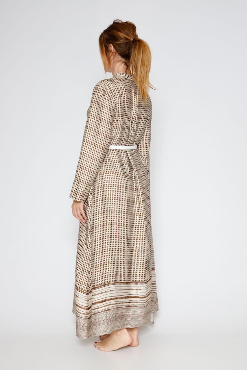 VESTIDO P26YW602-MARRON