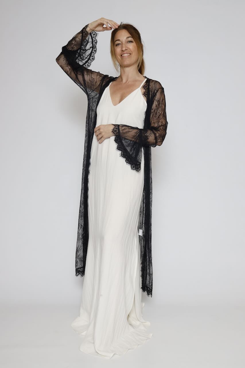 CÁRDIGAN P26DL612-NEGRO
