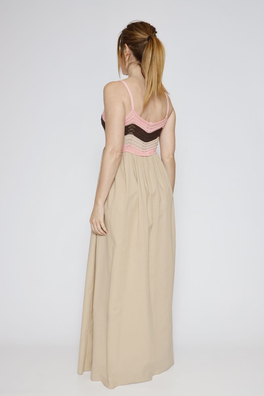 VESTIDO BY10027-BEIGE
