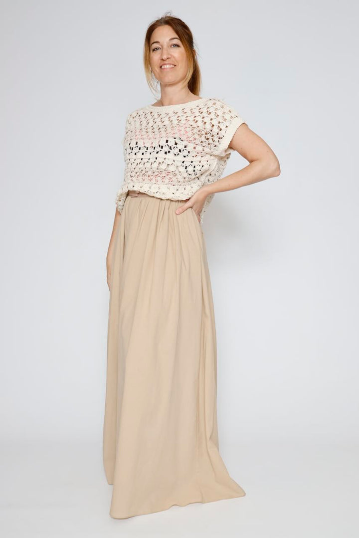 VESTIDO BY10027-BEIGE