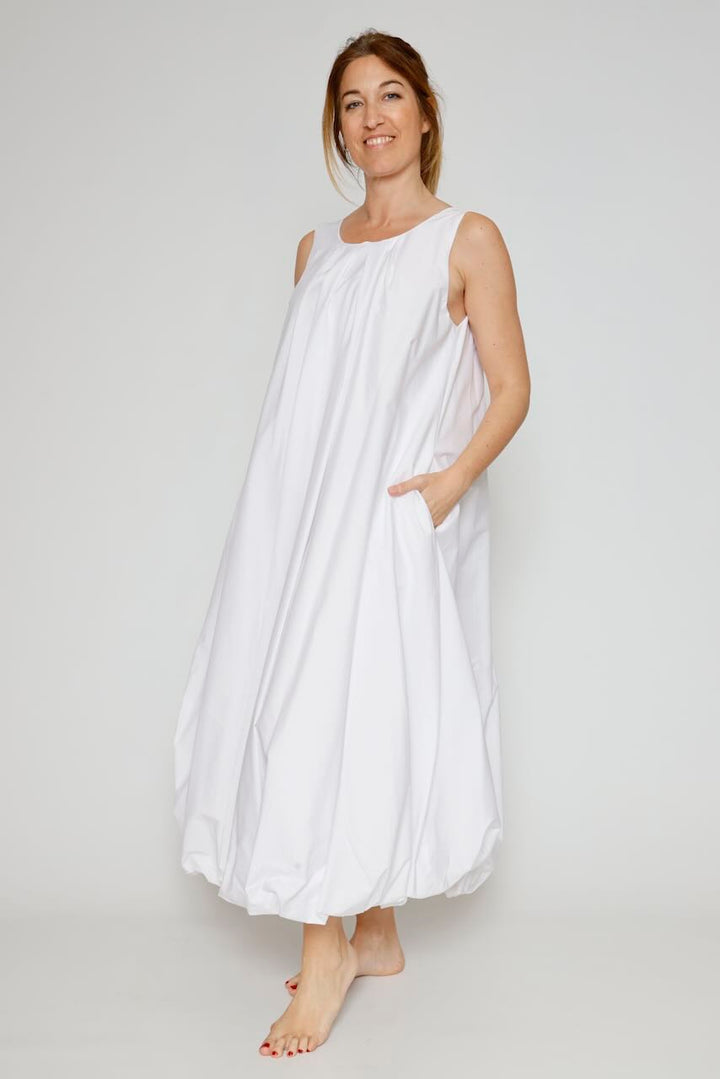 VESTIDO P6UC0561-BLANCO