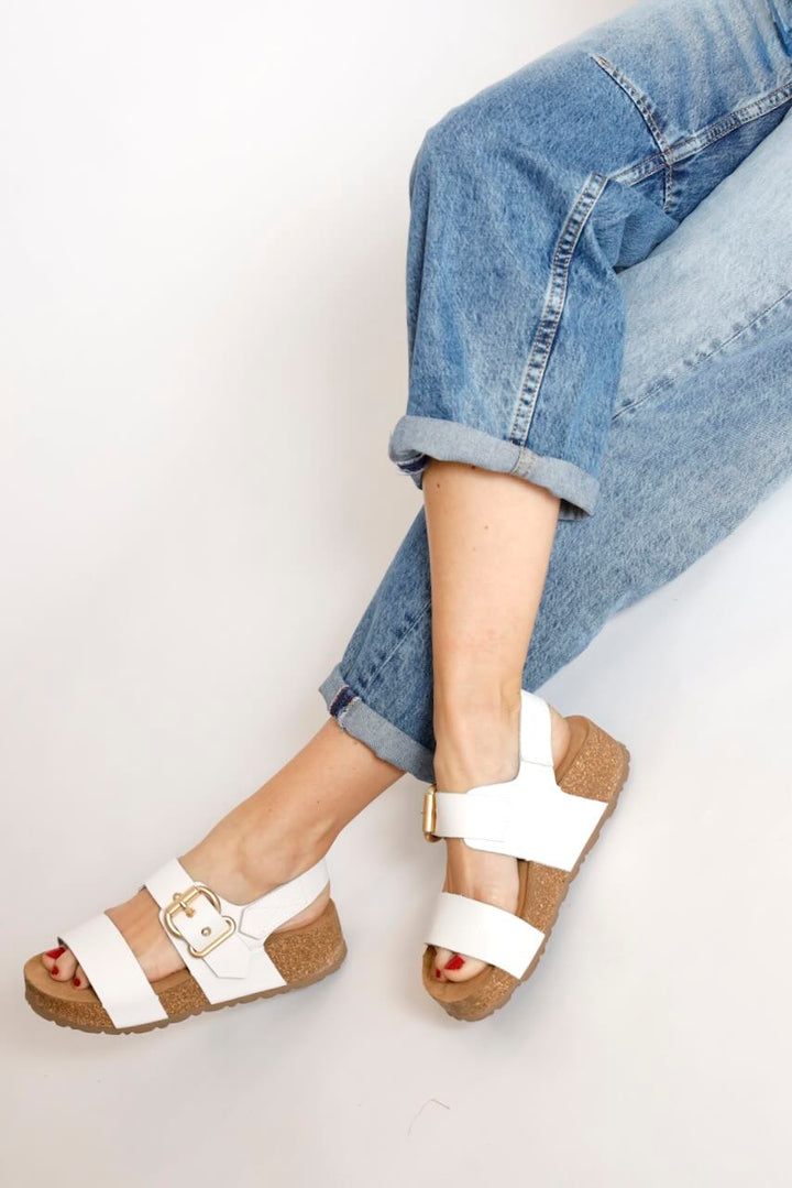SANDALIA 254-BLANCO