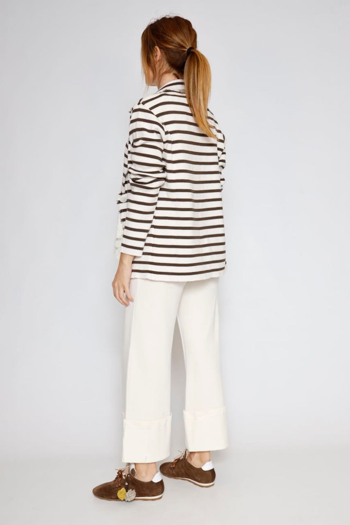 CHAQUETA P26MS601-LATTE/MARRON