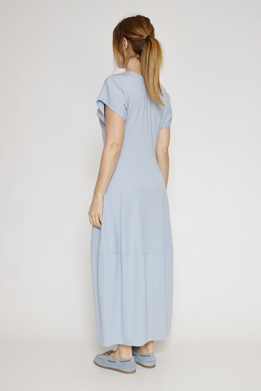 VESTIDO P26FL701-CELESTE