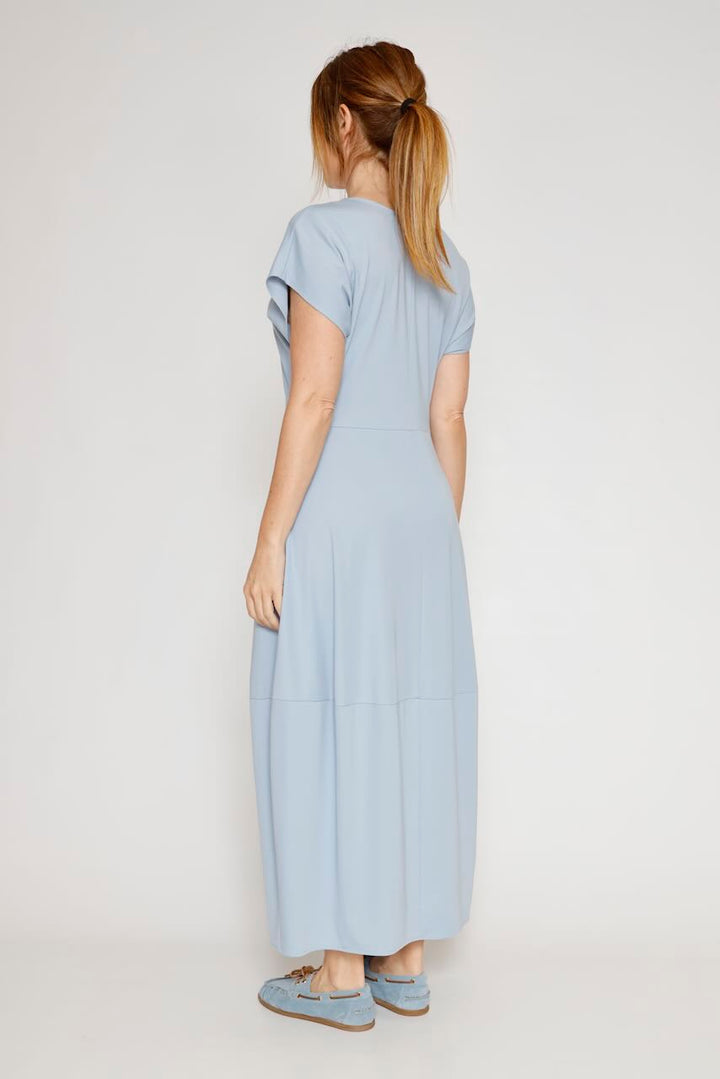 VESTIDO P26FL701-CELESTE