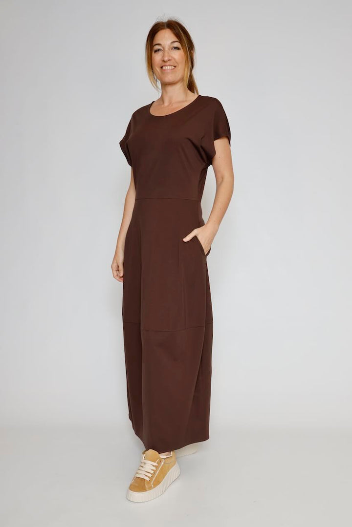 VESTIDO P26FL701-MARRON