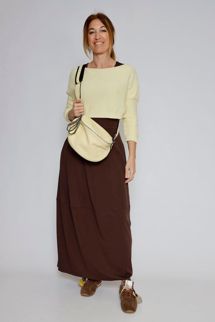 VESTIDO P26FL701-MARRON