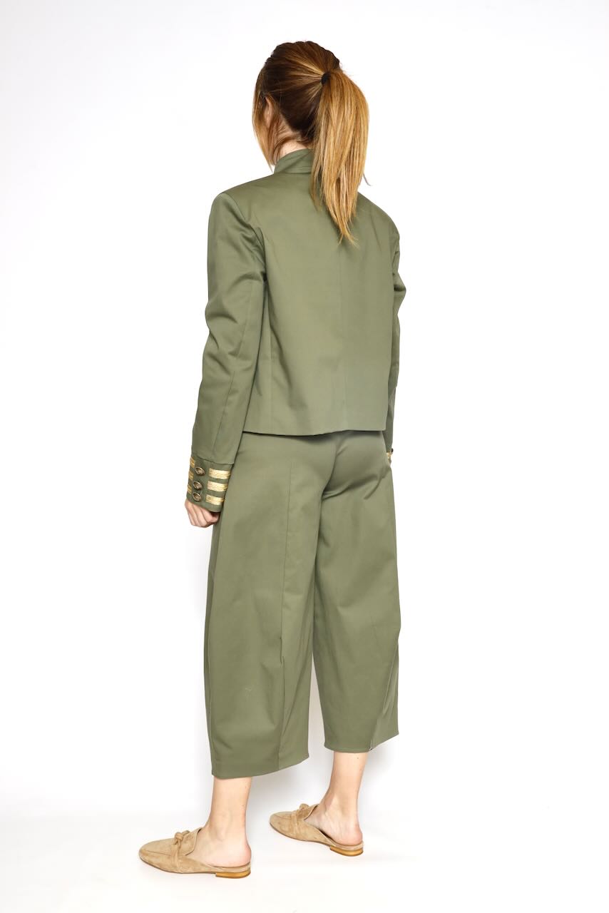 CHAQUETA J0NDTV7000-VERDE