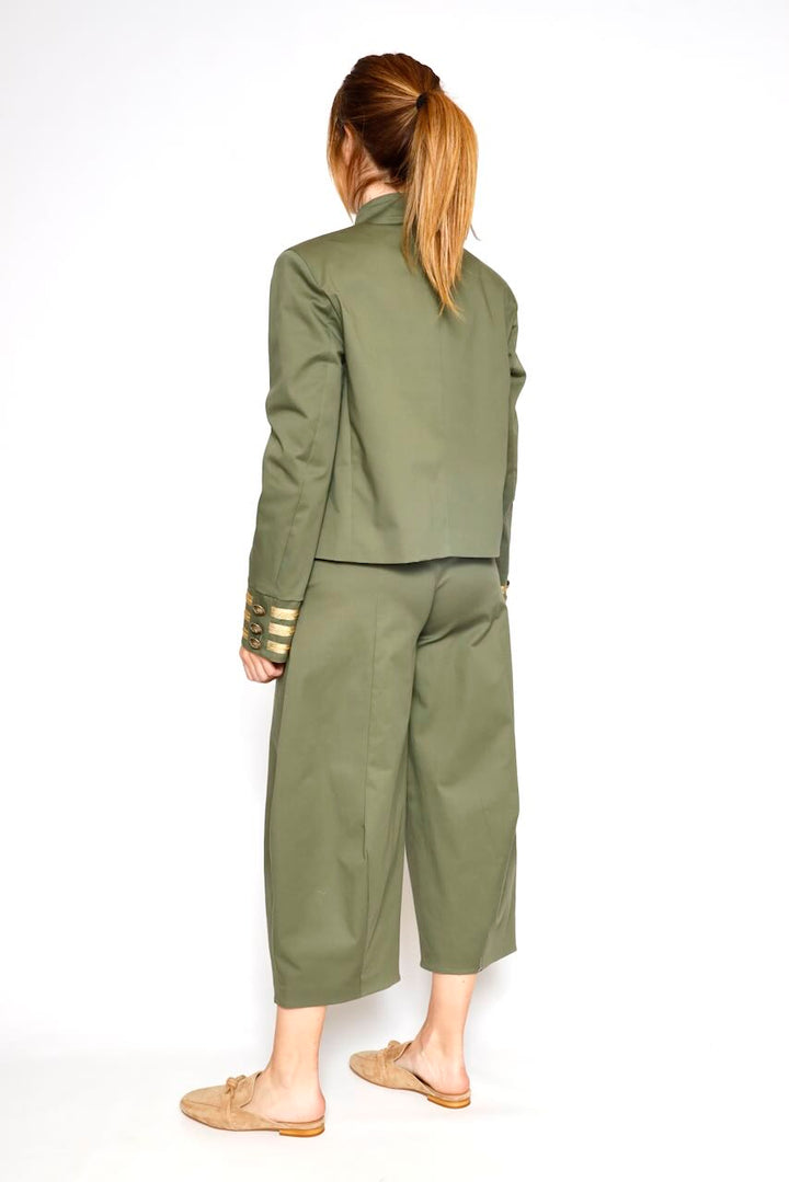 CHAQUETA J0NDTV7000-VERDE