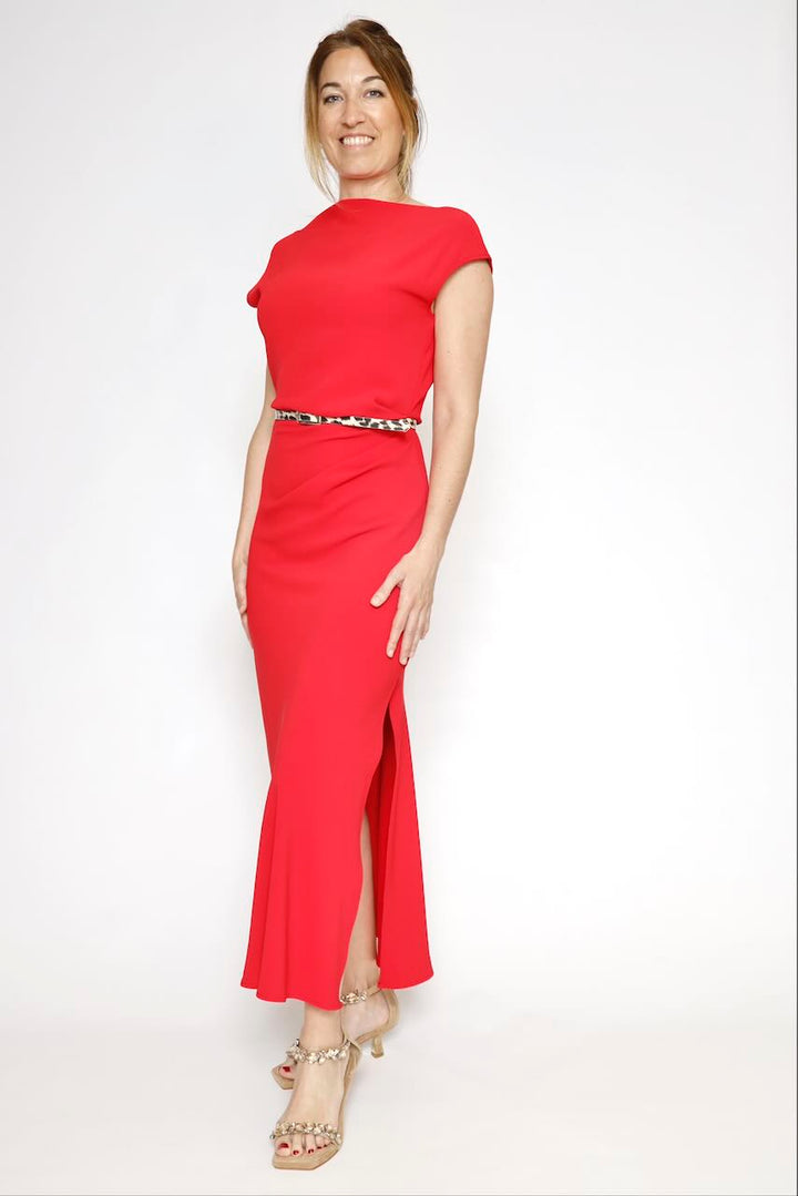 VESTIDO AGAPLHX-ROJO