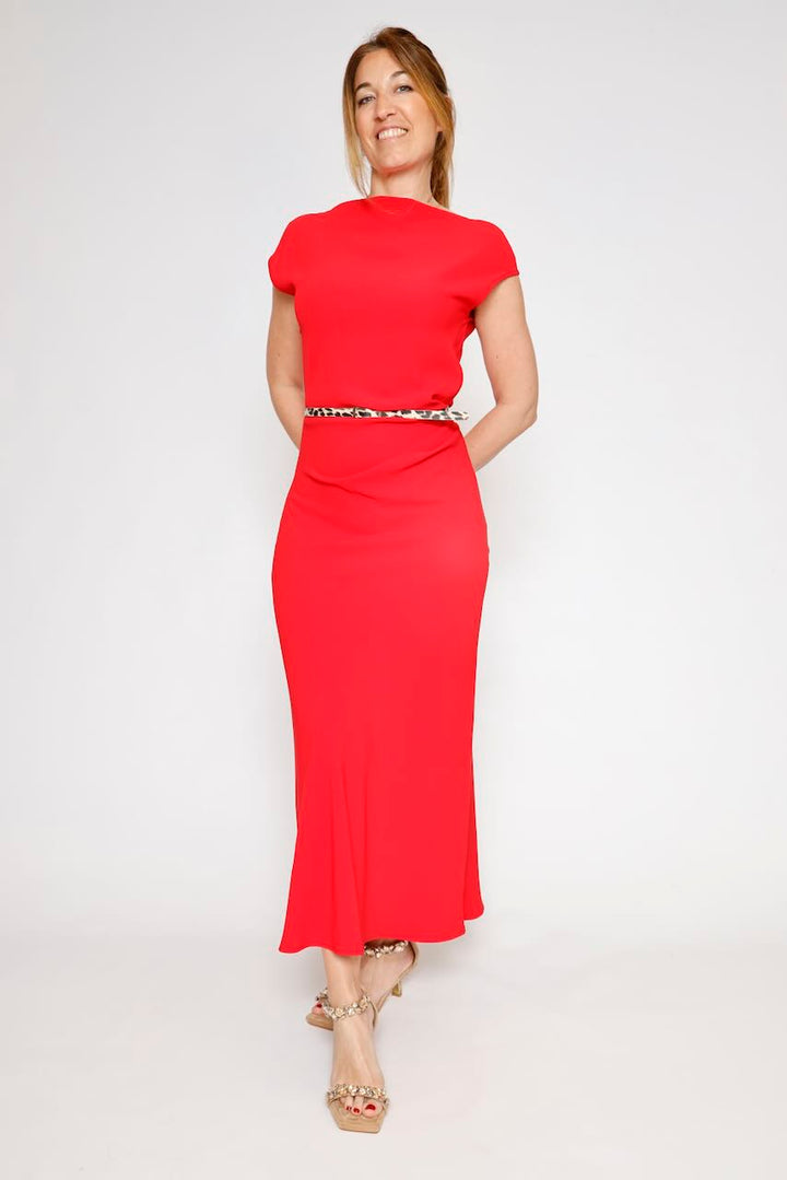 VESTIDO AGAPLHX-ROJO