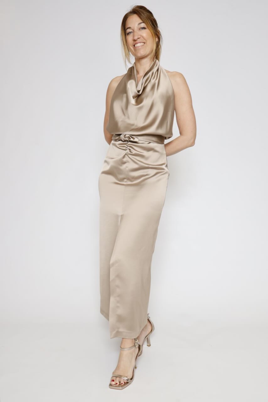 VESTIDO AFZJLBA-TAUPE