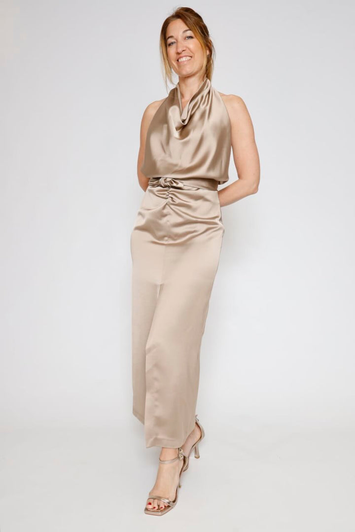 VESTIDO AFZJLBA-TAUPE