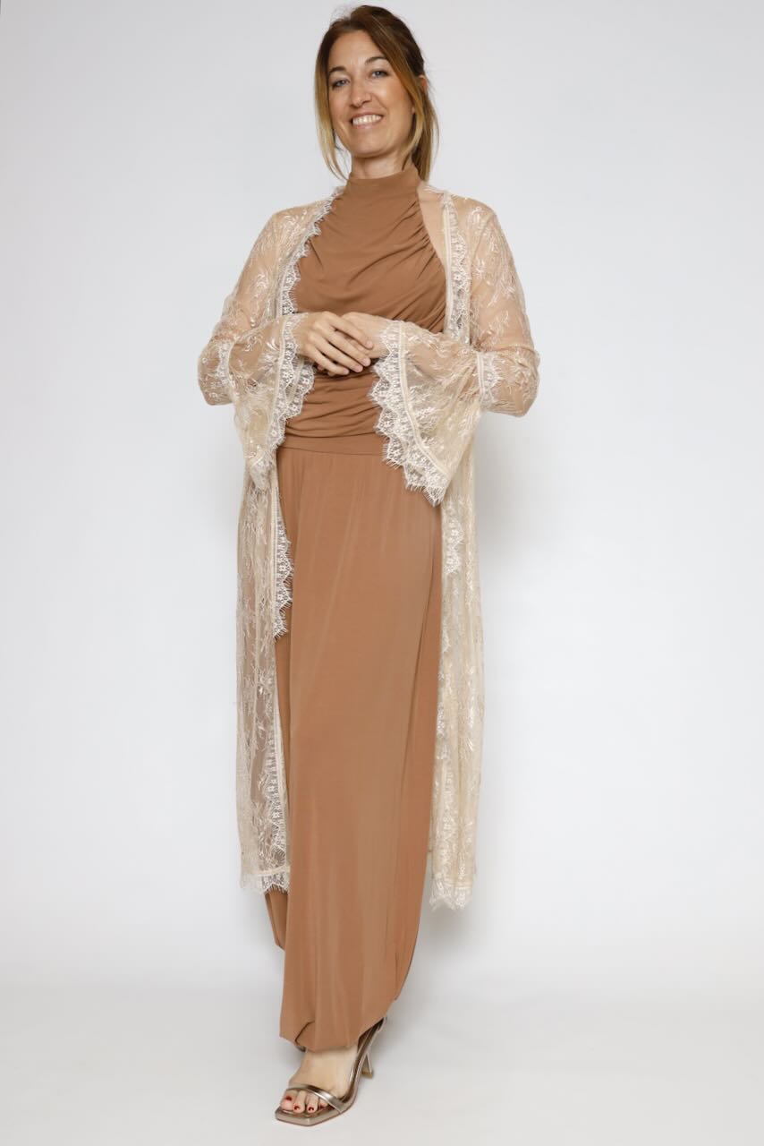 PANTALÓN P9G6LOB-MARRON