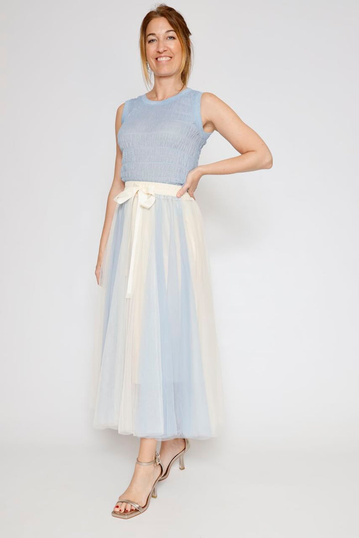 FALDA G9990015V-CELESTE