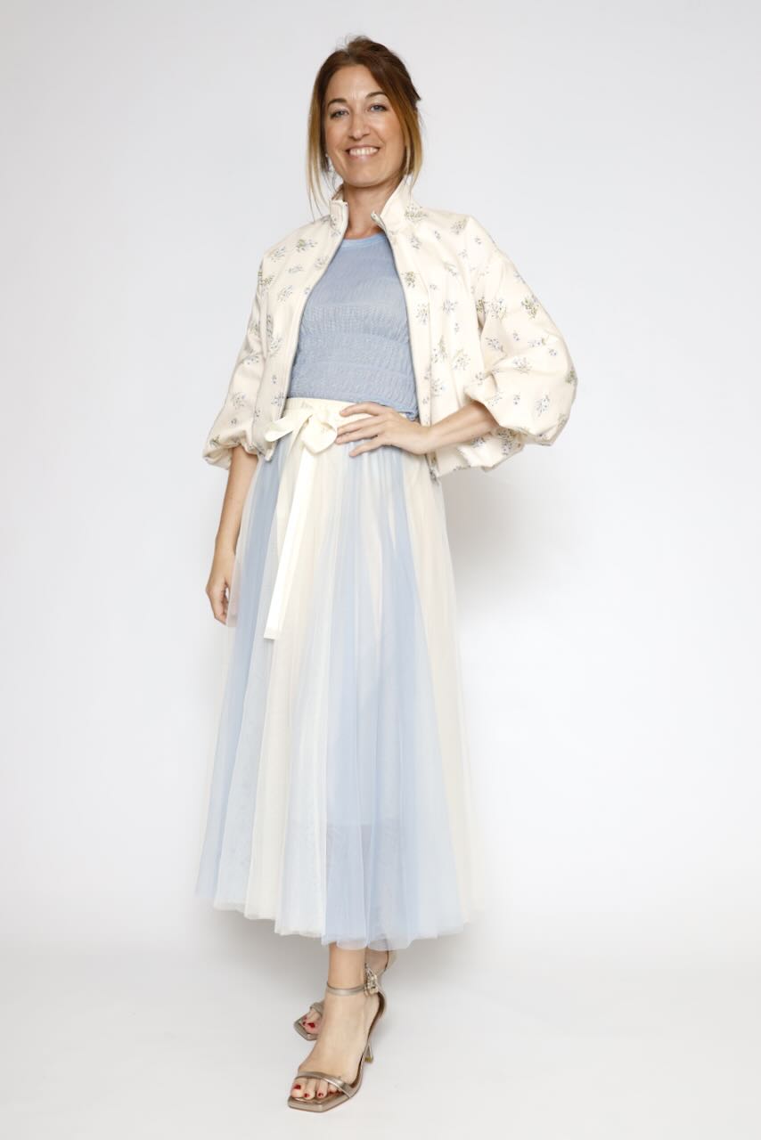 FALDA G9990015V-CELESTE