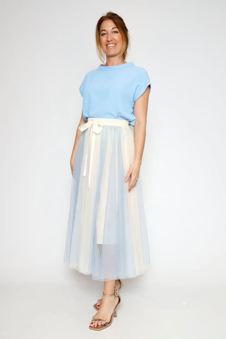 FALDA G9990015V-CELESTE