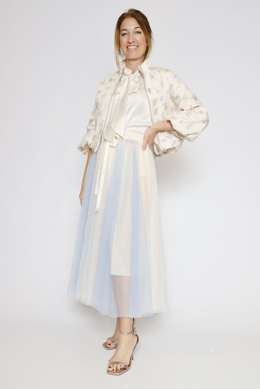 FALDA G9990015V-CELESTE