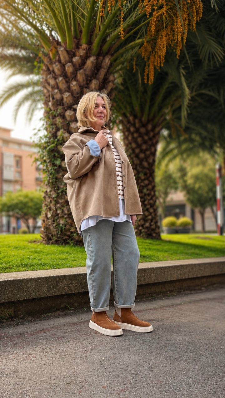 SOBRECAMISA STSP137A-BEIGE