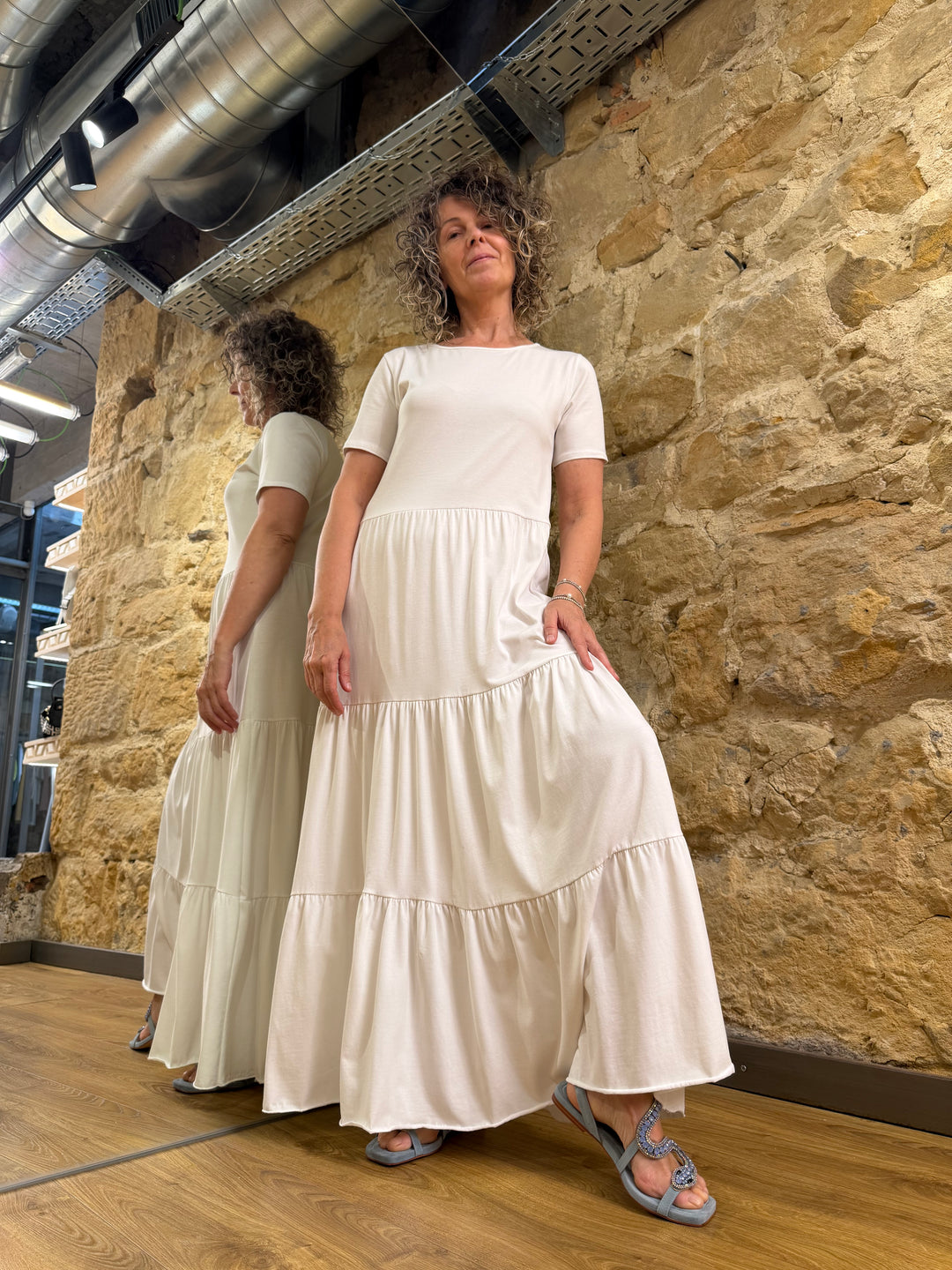 VESTIDO P26BU704-BLANCO